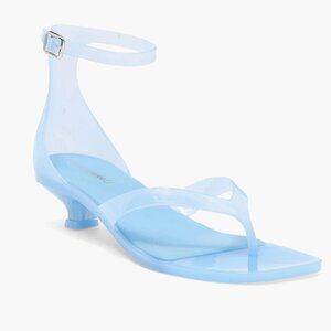NEW  Jeffrey Campbell Gummy Ankle Strap Sandal (Women) 10M, BLUE